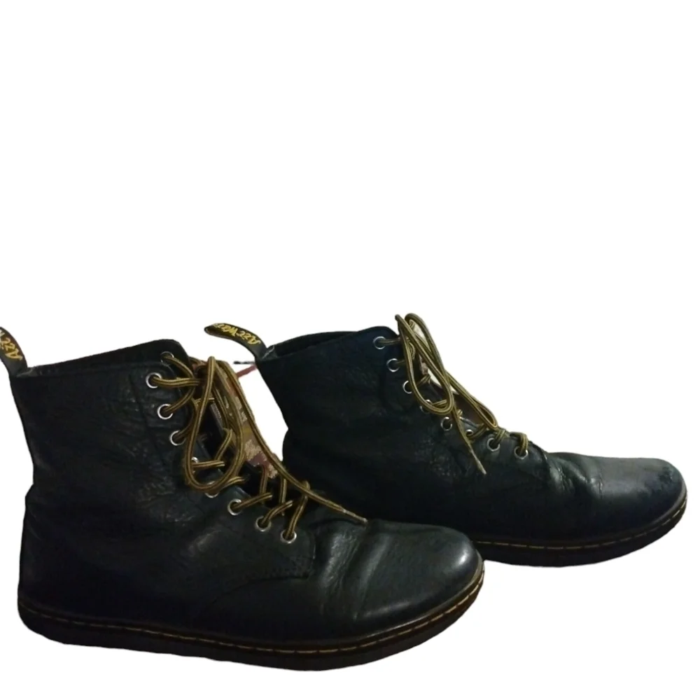 Dr. Marten's Tobias Air Wair Leather Unisex Combat Boot Grunge Streetwear 9 10